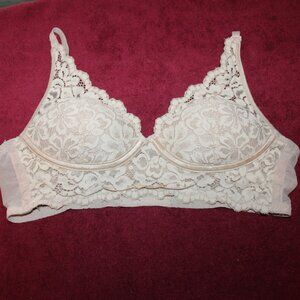 Maidenform Pure Comfort Wireless Lace Longline Bralette Lightly Lined Convert-Ta